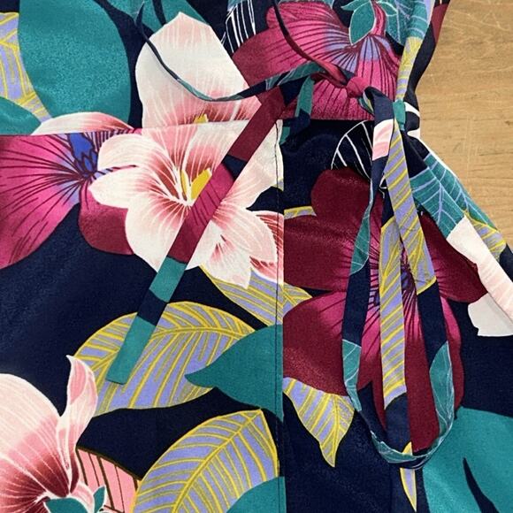 Eliza J Floral Faux wrap dress Size 4 - Picture 7 of 12